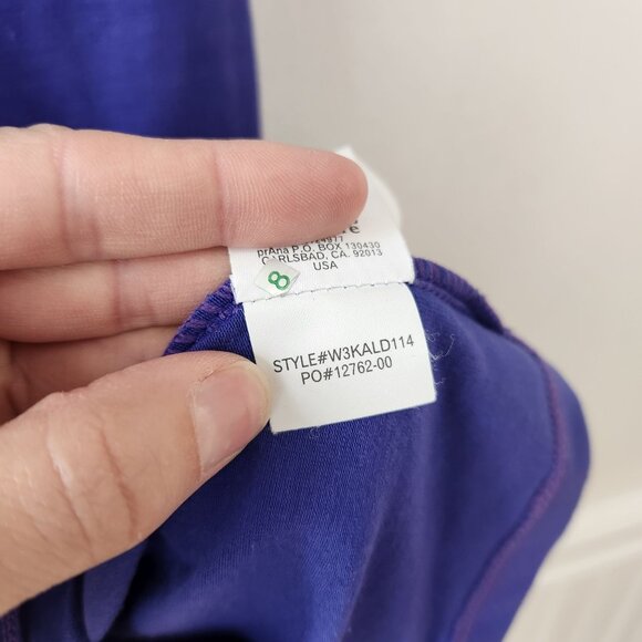 Prana Blue Athleisure Dress Tennis Golfing Pickleball Stretch Activewear M - Picture 8 of 8